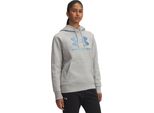 Under Armour Ua Rival Flc Shimmer Hdy - Mod Gray Light Heather, GrößE:Xs