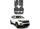 Omac Tappetini In Gomma Per Ssangyong Rexton 2017-2025 Tappetini Auto In Gomma Nera 5X