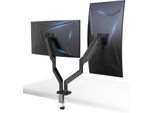 Gtplayer Supporto Per Monitor, Braccio Per Monitor Per Schermi Da 13 A 32 Pollici, Braccio Per Monitor Separato, Portata 25 Kg, Regolabile In Altezza.