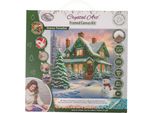 Craft Buddy Crystal Art Leinwandbild Snowy Paradise (Paradiso Innevato)