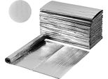 Foglio Riflettente Vevor, 16 Pezzi, Foglio Isolante Da 6 Mm In Alluminio, 61X122 Cm, Protezione A Cuscino D'aria Termoriflettente A Due Strati, Rotoli Di Isolamento Termico Per Porte Di Garage, Finestre, Tetti Di Roulotte
