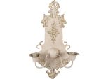 Clayre & Eef Applique 40X18X70 Cm Beige Verde Metallo