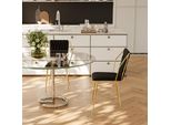 Set Di 2 Sedie Da Pranzo In Velluto, Design Ergonomico, Gambe In Metallo, Nero