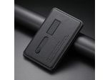 Inf Portacarte Magnetico Inpoliuretanocompatibile Con Magsafe - Portafoglio Sottile Con Cinturino Nero