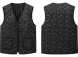 Inf Gilet Riscaldato Usb Con Batteria 10000Mah - 8 Zone Di Riscaldamento Per Uomo Donna Xxl