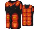 Inf Gilet Riscaldato Con Batteria 10000Mah - Gilet Elettrico Riscaldante Usb L