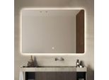 Specchio Da Bagno FenomÉ Con Illuminazione Led Integrata E Riscaldamento Dello Specchio - 70 × 120 Cm