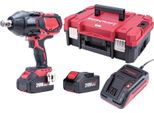 Set Worcraft XCUBE007 Avvitatore A Impulsi A Batteria 3/4" 1800Nm Ciw-S20Lib-1800, 2X4.0Ah, Caricabatterie"