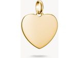 Thomas Sabo Ciondolo Cuore Grande Connect Placcato Oro