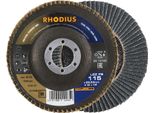 Rhodius 211328 Flap Disc Diameter 115 Mm Bore Diameter 22.23 Mm Stainless Steel, Steel 1 Pc(S)