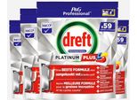 Pastiglie Per Lavastoviglie Dreft Platinum Plus Lemon All-In-1 - 236 Pastiglie - Confezione Risparmio