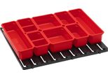 Qbrick System Set Di Contenitori N. 6 Parete Dell'officina 39 X 35 Cm Con 8 Contenitori Per Pro Organiser 100 / 200