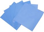 5 Pezzi Pad Di Conduzione Termica In Silicone Pellicola Di Conduzione Termica Per Cpu E Gpu 100 X 100 X 0,5 Mm 1,5 W M-K