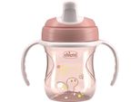 Chicco Tazza Da Allenamento Con Manici Rosa, 6M+