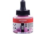 Amsterdam Bottiglia Di Inchiostro Acrilico 30 Ml Quinacridone Rosa Chiaro 385