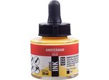 Amsterdam Bottiglia Di Inchiostro Acrilico 30 Ml Napoli Giallo Scuro 223