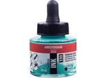 Amsterdam Flacone Di Inchiostro Acrilico 30 Ml Verde Turchese 661