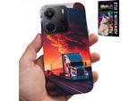 Custodia Per Xiaomi Note 14 4G - Custodia Tir Truck + Vetro Temperato