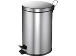 Cestino A Pedale Da 20 Litri - Acciaio Inox