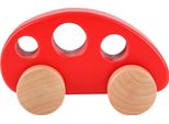 Hape E0052 - Minivan, Giocattolo In Legno, Rosso