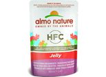 Almo Nature Hfc Jelly Tonno E Gamberetti 55Gx24