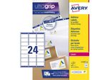 Avery L7159-40.FR Etichetta Di Indirizzo Avery, 63,5 X 33,9 Mm, Bianco
