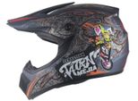 Casco Da Cross Casco Da Bambino Casco Da Moto Motocross Mejia Grigio Opaco Quad Taglia Xl