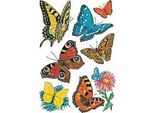 Etichetta Decorativa Farfalle Decorative Pu=10X3 Fogli