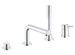 Grohe Concetto Baignoire à Une Main 4 Trous, Baignoire à Inversion Automatique, Avec Douchette à Main, Baignoire/Douchette à Inversion Automatique, 19576002, 19576002