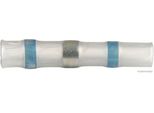 Connettore Termorestringente Herth+Buss "Solder Sle Sezione: 1,0 - 3,0 Mm², Ø Interno: 2,5 Mm, Lunghezza: 24,5 Mm, Blu"