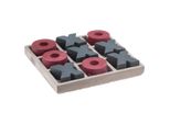Atmosphera CréAteur D'intéRieur Tic-Tac-Toe Gioco Da Tavolo Cemento Multicolore 3 Cm X 15 Cm X 15 Cm
