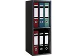 Scaffale E Libreria Dell'ufficio Offas Nero A. 72 X L. 34 X P. 30 Cm