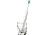 Philips Sonicare Spazzolino Ricaricabile Diamond Clean 4 Modalità, Custodia, Caricatore A Tazza, Bianco