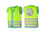 Wowow Gilet Di Sicurezza Crazy Monster Jacket Per Bambini Taglia S Verde