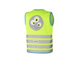 Wowow Gilet Di Sicurezza Crazy Monster Jacket Per Bambini Taglia M Verde
