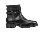 Geox Hoara H - Pelle Nera Taglia: 36 Normale