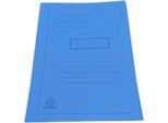 Exacompta 445006E Cartella Di Cartone Blu A4