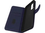 Avizar, Custodia Galaxy A23 5G/M23 5G In Pelle Chesterfield Con Supporto, Blu Scuro
