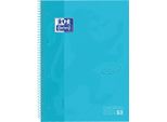Oxford 400138327, Tinta Unita, Blu, A4+, 80 Fogli, Carta A Righe, Copertina Rigida
