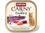 Animonda Carny Adult Country Rind, Lamm & Fasan 100Gx32