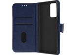 Avizar, Custodia Redmi Note 11S In Pelle Chesterfield Con Funzione Supporto, Blu Scuro
