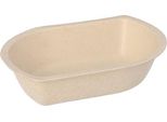 800 Conpax (Lm) Vaschette Per Snack In Canna Da Zucchero 3,1 Cm X 9,7 Cm X 13,2 Cm Naturale 97078