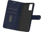 Avizar, Custodia Galaxy A33 5G Chesterfield In Pelle Fiore Con Supporto, Blu Scuro