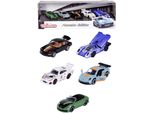 Majorette Porsche Motorsport Confezione Regalo Da 5 Pezzi