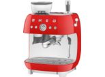 Robot Da Caffè Rosso Da 20 Bar Smeg Egf03Rdeu