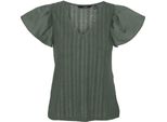Vero Moda Camicetta Naja A Maniche Corte Verde Xl Donna Verde Xl