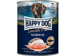 Happydog 800Gx6 Sensible Pure Norway Seefisch