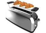 Cecotec Toastin´ Time 850 Inox Tostapane Lungo Silber Taglia Unica / Spina Ue 220V Silber Taglia Unica