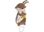 Fehn Mini Carillon Otter - Peluche E Aiuto Per La Nanna: Carillon A Carica Con Una Dolce Melodia Di Brahms Che Tranquillizza In Ogni Situazione - Per Neonati E Bambini Da 0+ Mesi