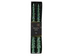 Candele A Punta In Paraffina 25Cm A Forma Di Abete Set Di 2 Verde Pino